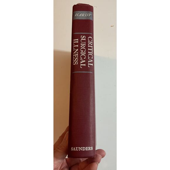 1971 Hardback Critical Surgical Illness by James D. Hardy - Picture 3 of 8
